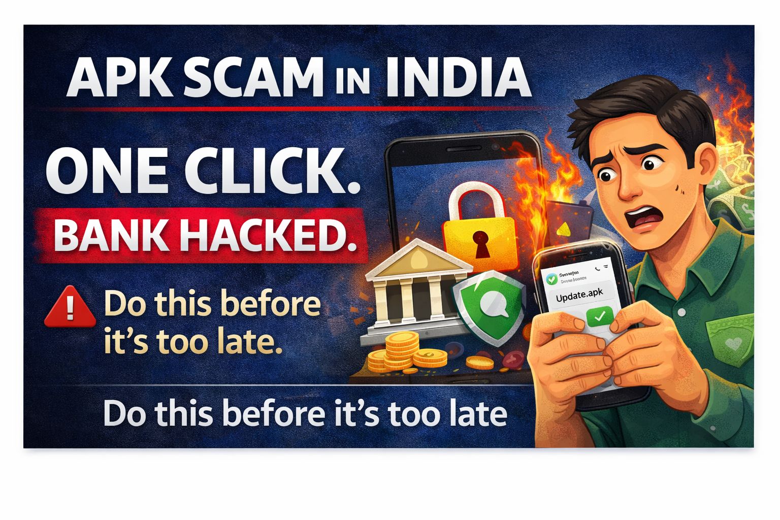 Scam Apk Phone Hacked After Installing an APK? Follow These Emergency Steps