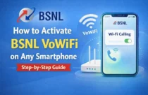 how to activate bsnl vowifi