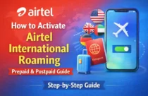 how to activate international roaming on airtel