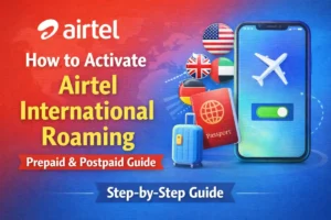 how to activate international roaming on airtel