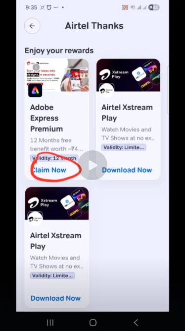 Airtel Adobe Express Premium Subscription 