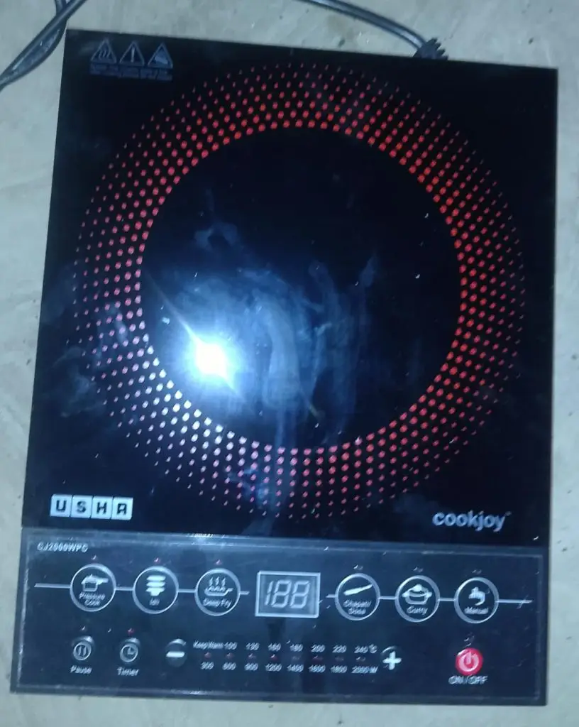 Usha Cookjoy CJ2000WPCN 2000 Watt Induction Cooktop