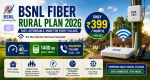 BSNL Fiber Rural Plan 2026