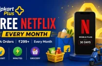 Flipkart Plus Free Netflix Benefit