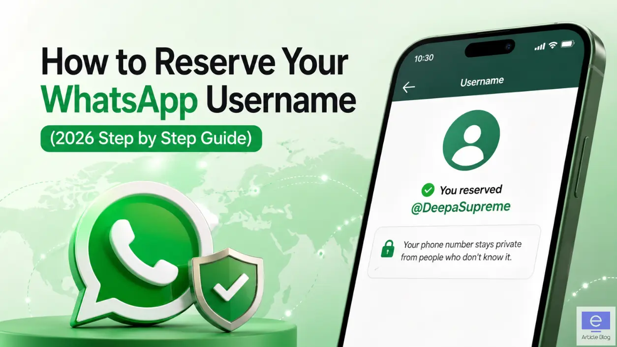 How to Reserve Your WhatsApp Username