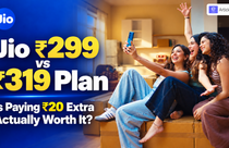Jio Rs 299 vs Rs 319 Plan