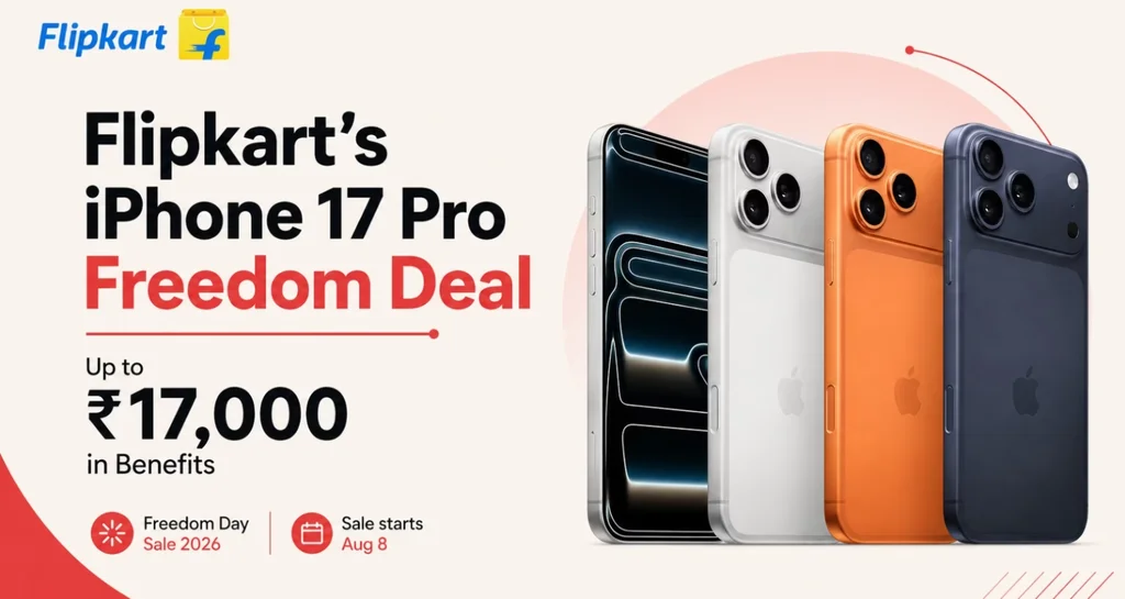 Flipkart Big Billion Days 2026 (Price Reveal) 3 Flagship Deals on iPhone